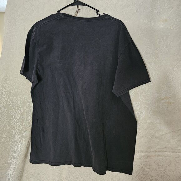 Chucky Horror T-Shirt Child’s Play 'Look Who's Stalking' Black Movie Tee - Picture 2 of 5